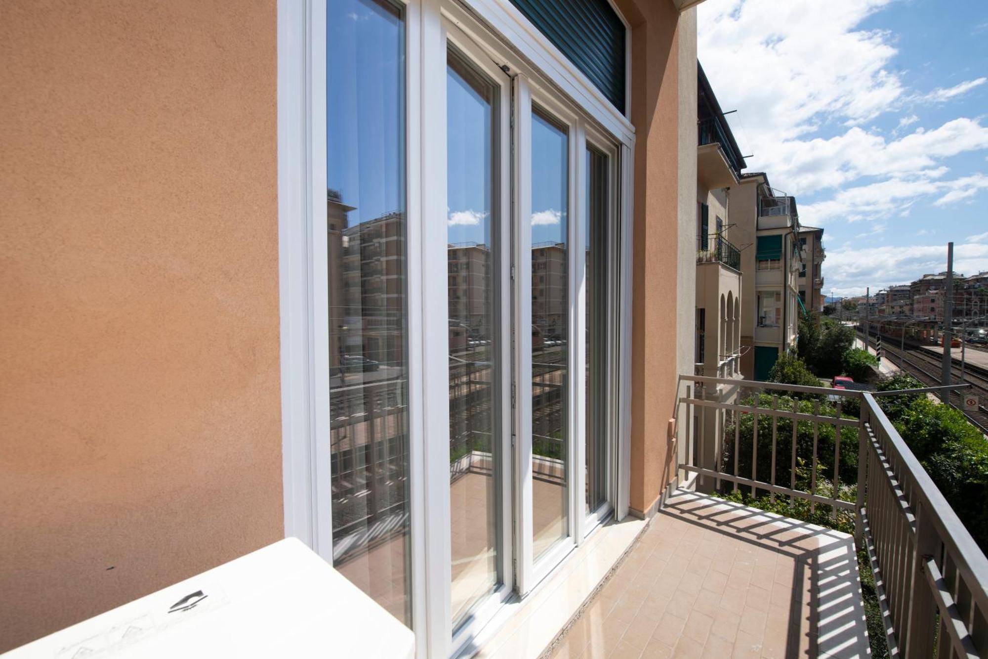 243B - Appartamento Mignon - Sara Home Chiavari, 200Metri Dal Mare Exterior foto